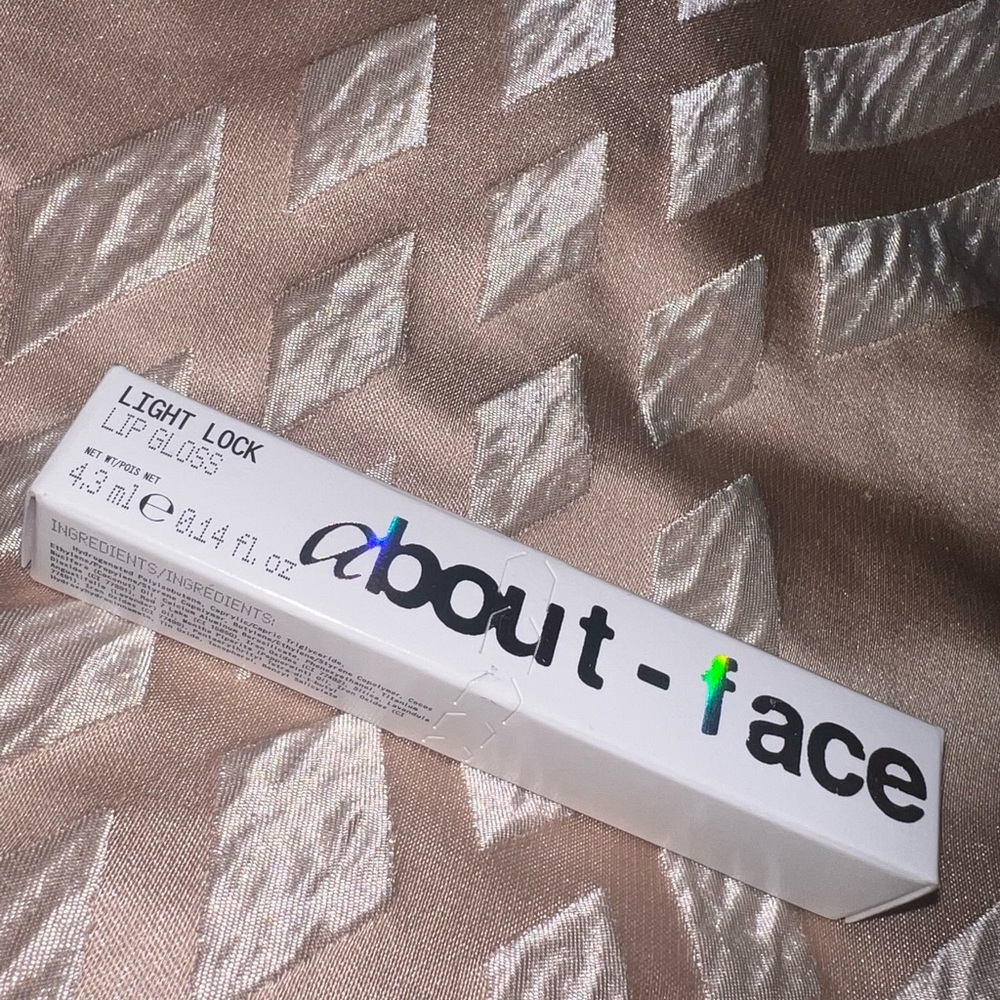 NEW About - Face Halsey’s vegan makeup up company Lip Gloss